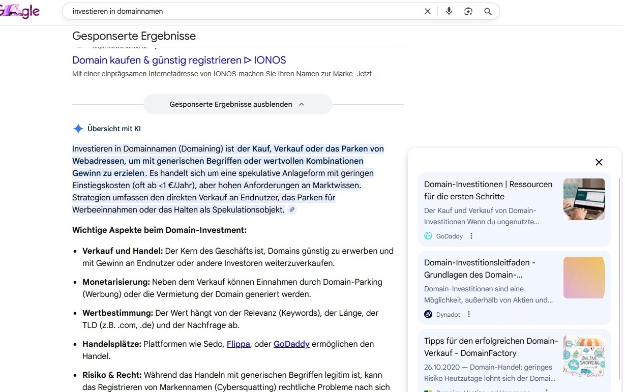 Googles neue KI-Übersichten